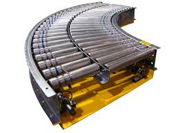 Roller conveyor part assembly